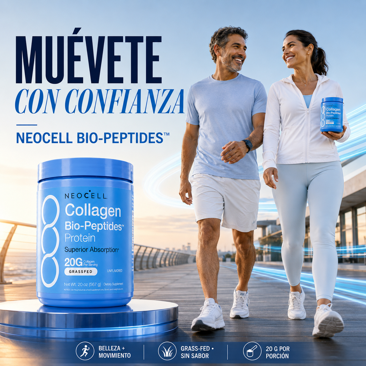 ✨ NEOCELL® COLLAGEN BIO-PEPTIDES™ ✨ Bio Peptidos de Colageno Alta Absorción