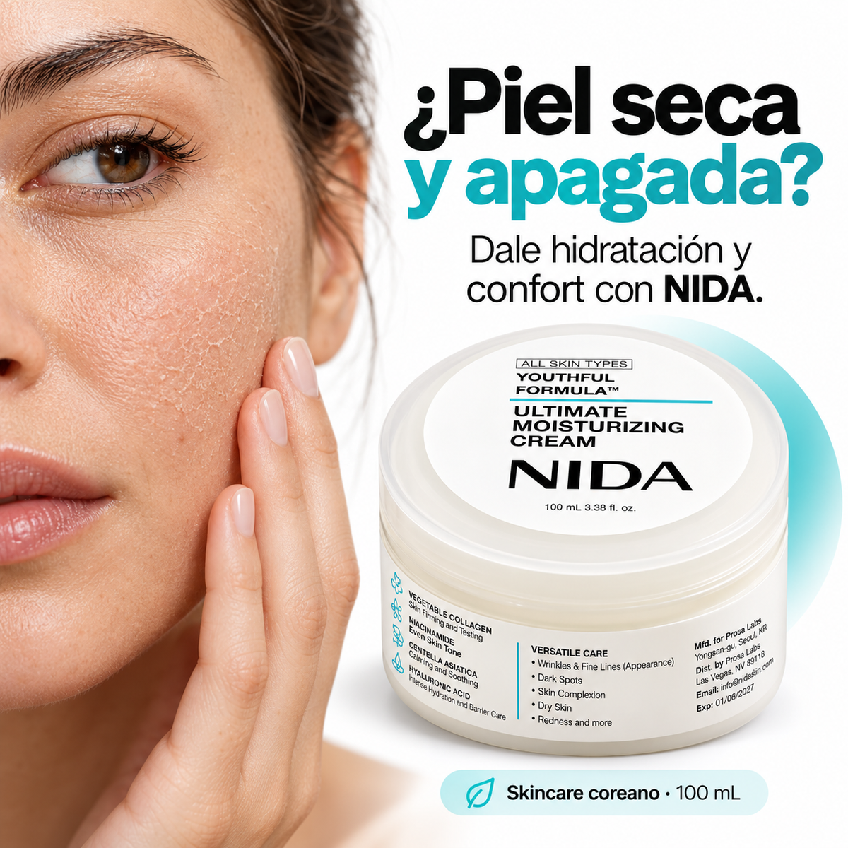 NIDA Ultimate Moisturizing Cream – 100 mL✨
