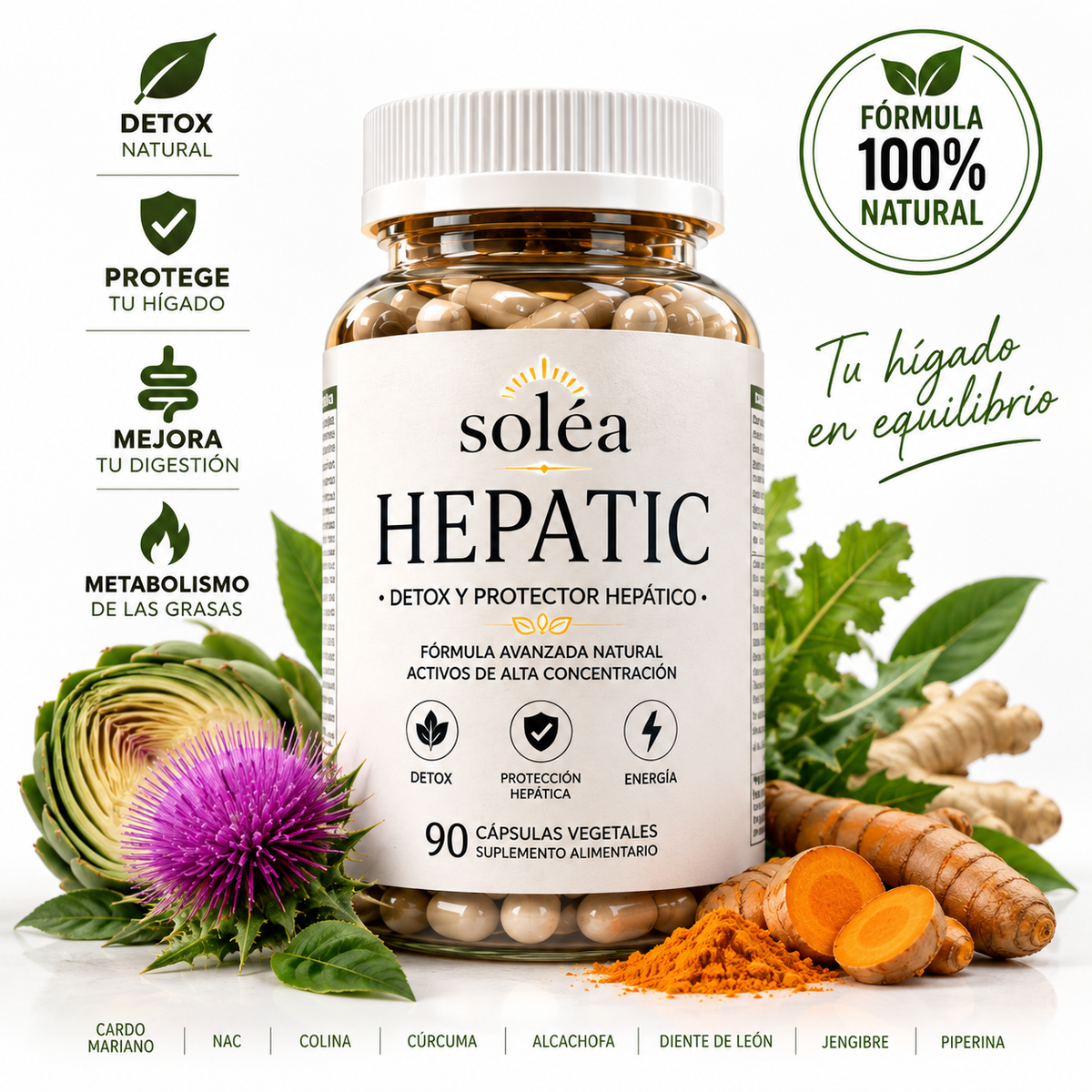 HEPATIC, Apoyo Integral para la Salud Hepática 🥊