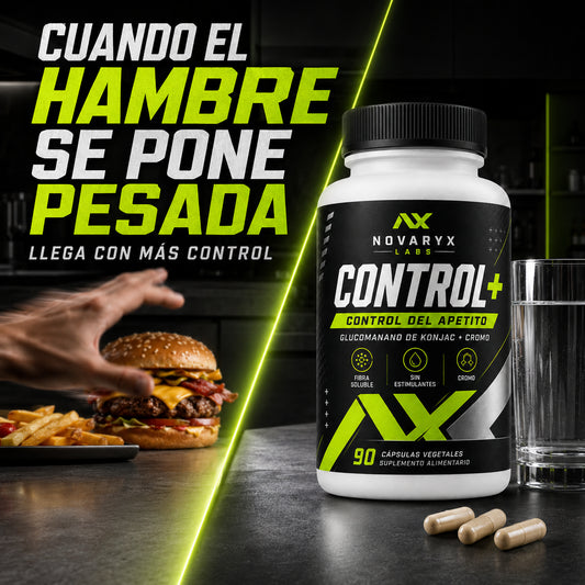 CONTROL+ 90 CAPS. Controla tu Hapetito de forma efectiva 💪🏻⭐️