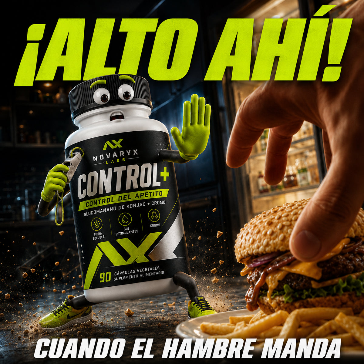 CONTROL+ 90 CAPS. Controla tu Hapetito de forma efectiva 💪🏻⭐️